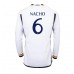 Günstige Real Madrid Nacho #6 Heim Fussballtrikot 2023-24 Langarm